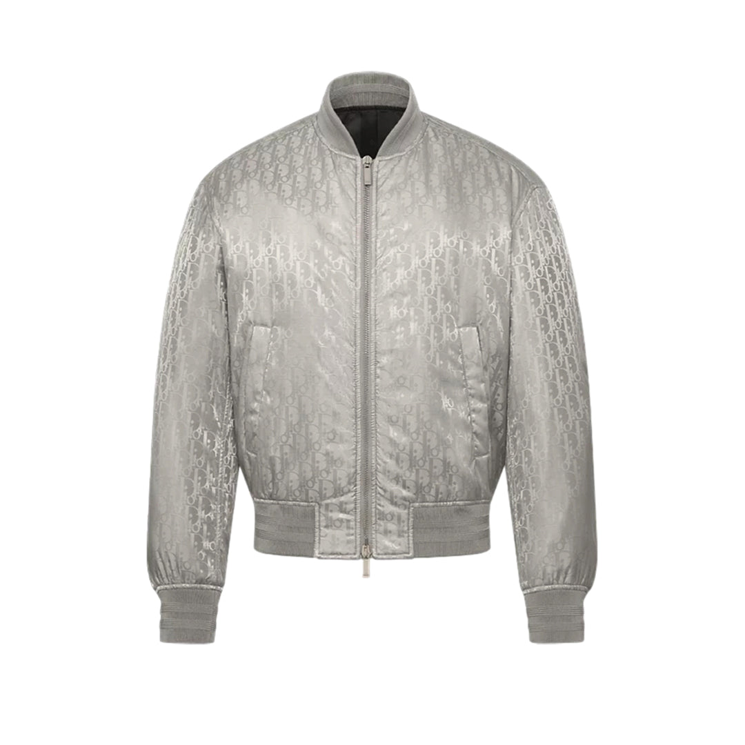 Bomber Dior - Réversible - Oblique Gris