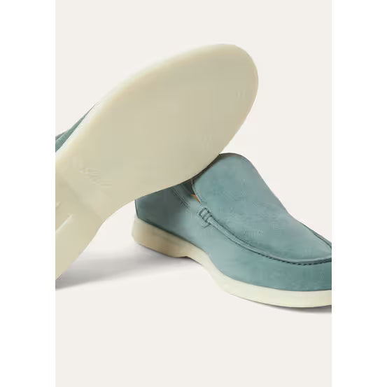 Mocassins Loro piana - Summer Walk Loafer - Bleu Ciel