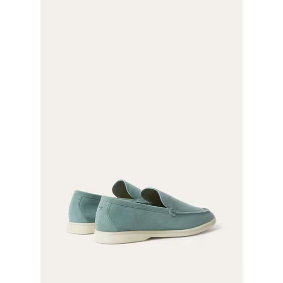 Mocassins Loro piana - Summer Walk Loafer - Bleu Ciel