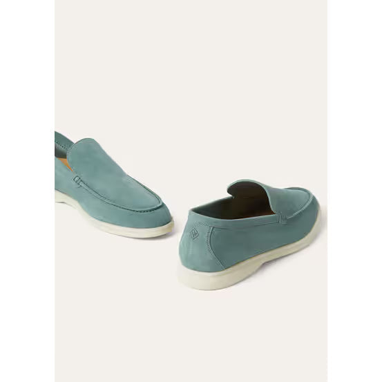 Mocassins Loro piana - Summer Walk Loafer - Bleu Ciel