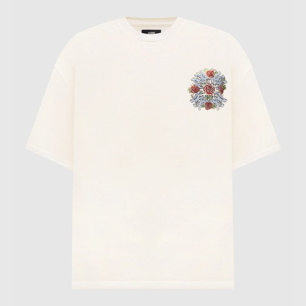 T-Shirt Amiri - Out for Trouble - Beige