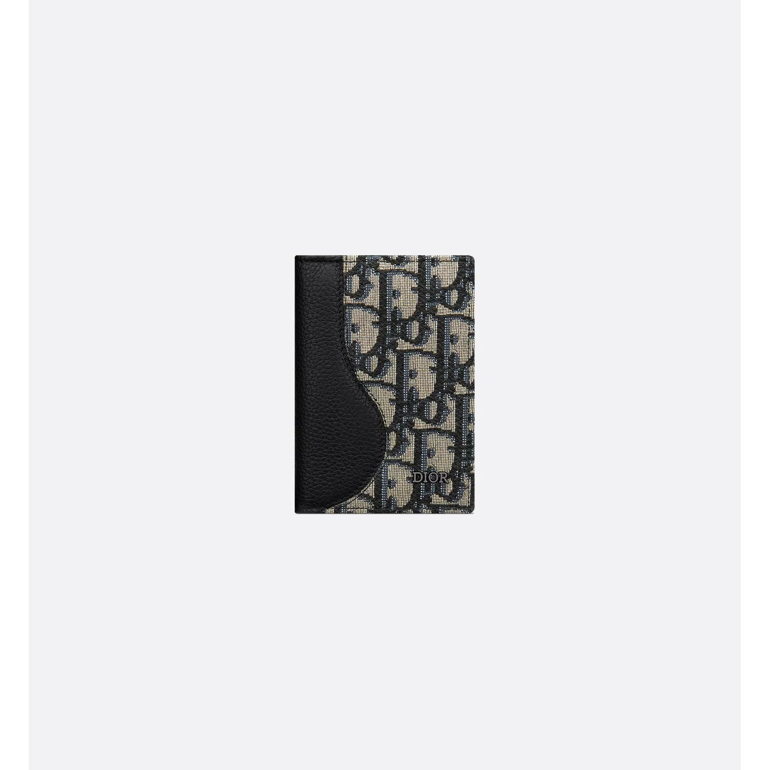 Porte-cartes Dior - à deux volets Saddle - Cuir - Oblique beige et noir