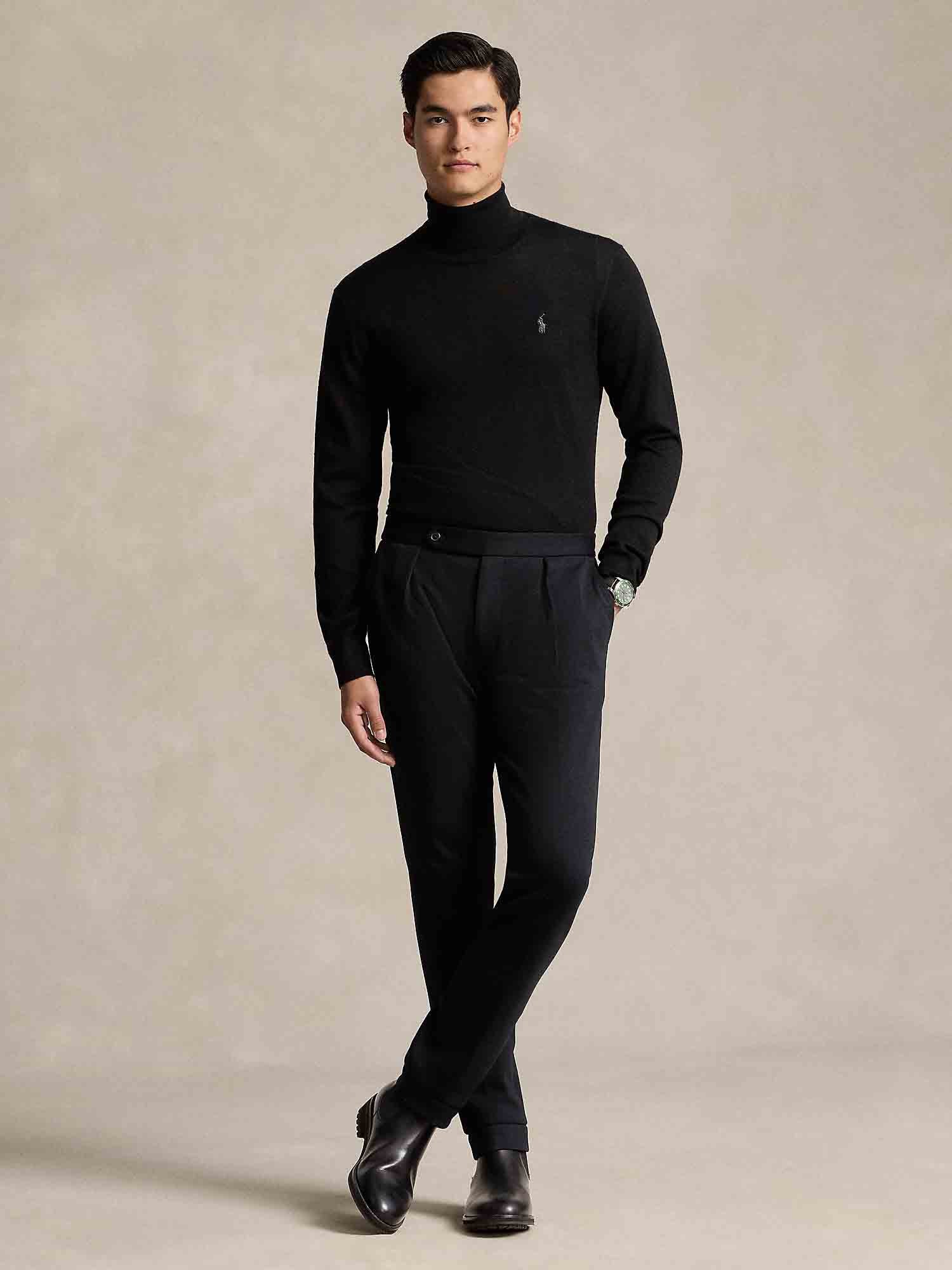 Polo Ralph Lauren - Washable Wool Turtleneck Sweater