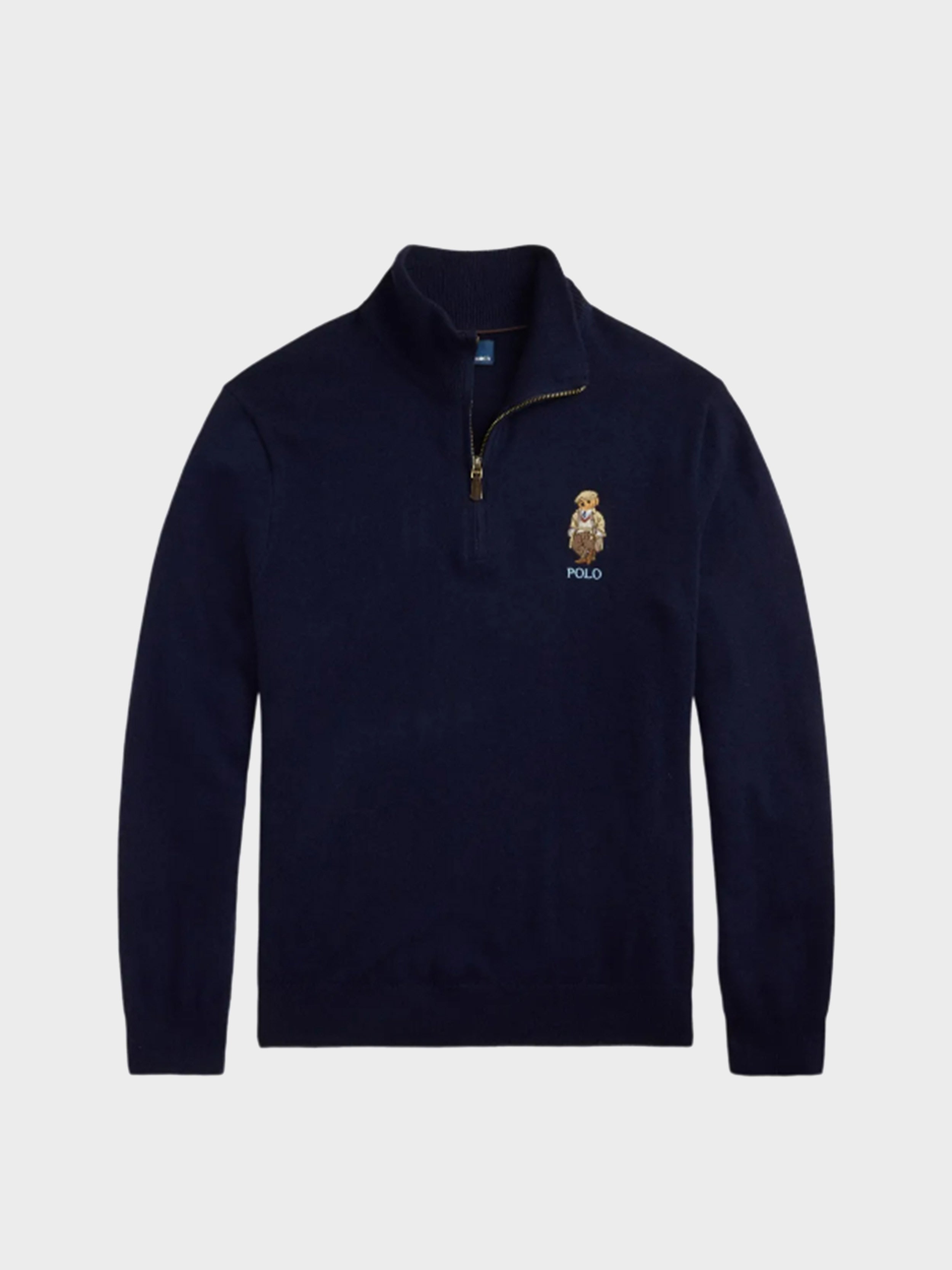 Polo Ralph Lauren - Men's Half-zip Sweatshirt With Embroidered Brand Logo