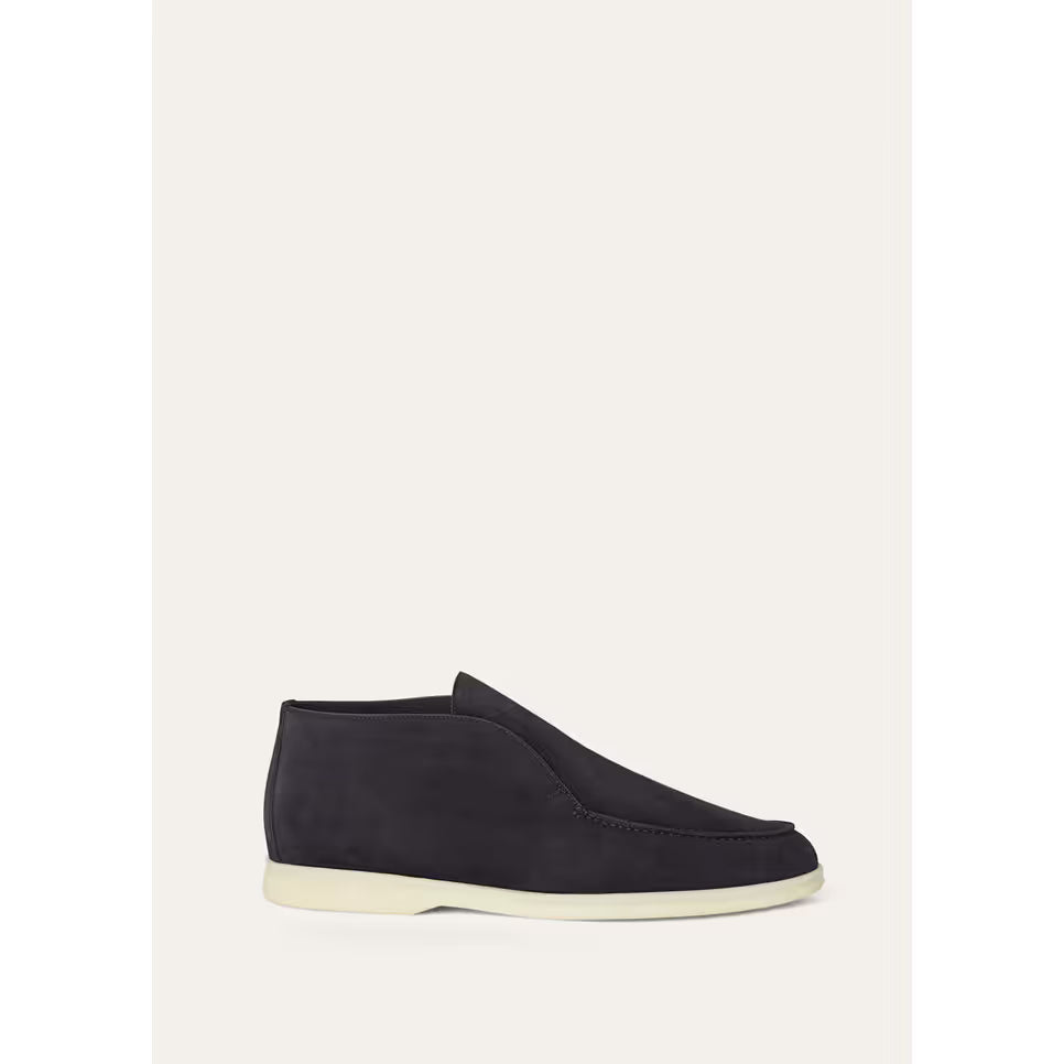 Bottillons Loro Piana - Open Walk - Bleu Marine
