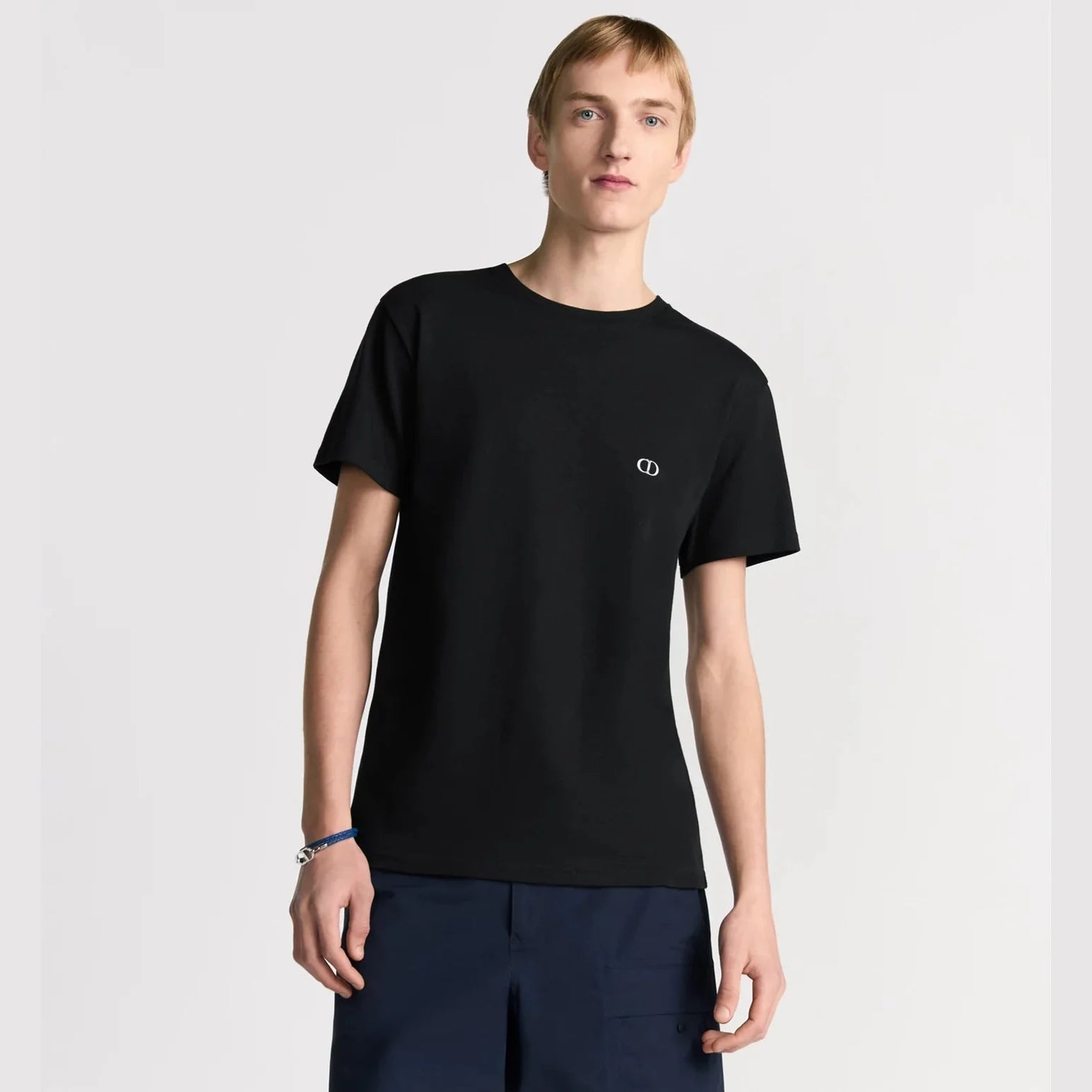 T-Shirt Christian Dior - CD Icon - Coupe Ajustée - Noir