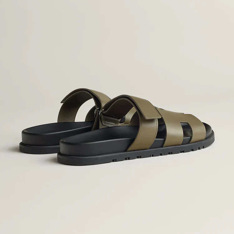 Sandales Hermes - Chypre - Olive