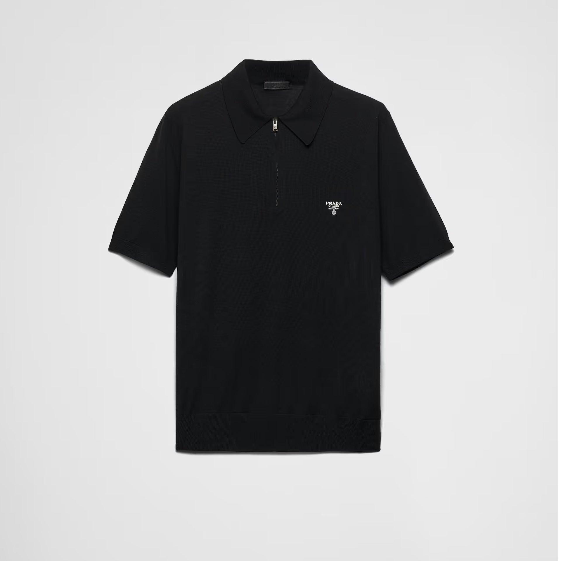 Polo Prada - Laine à col zippé - Noir