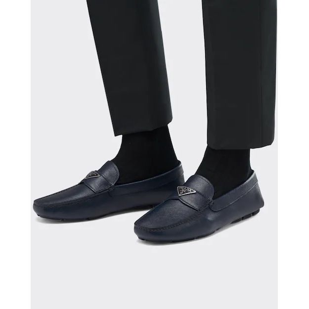 Mocassins Prada - Classic - Bleu Marine