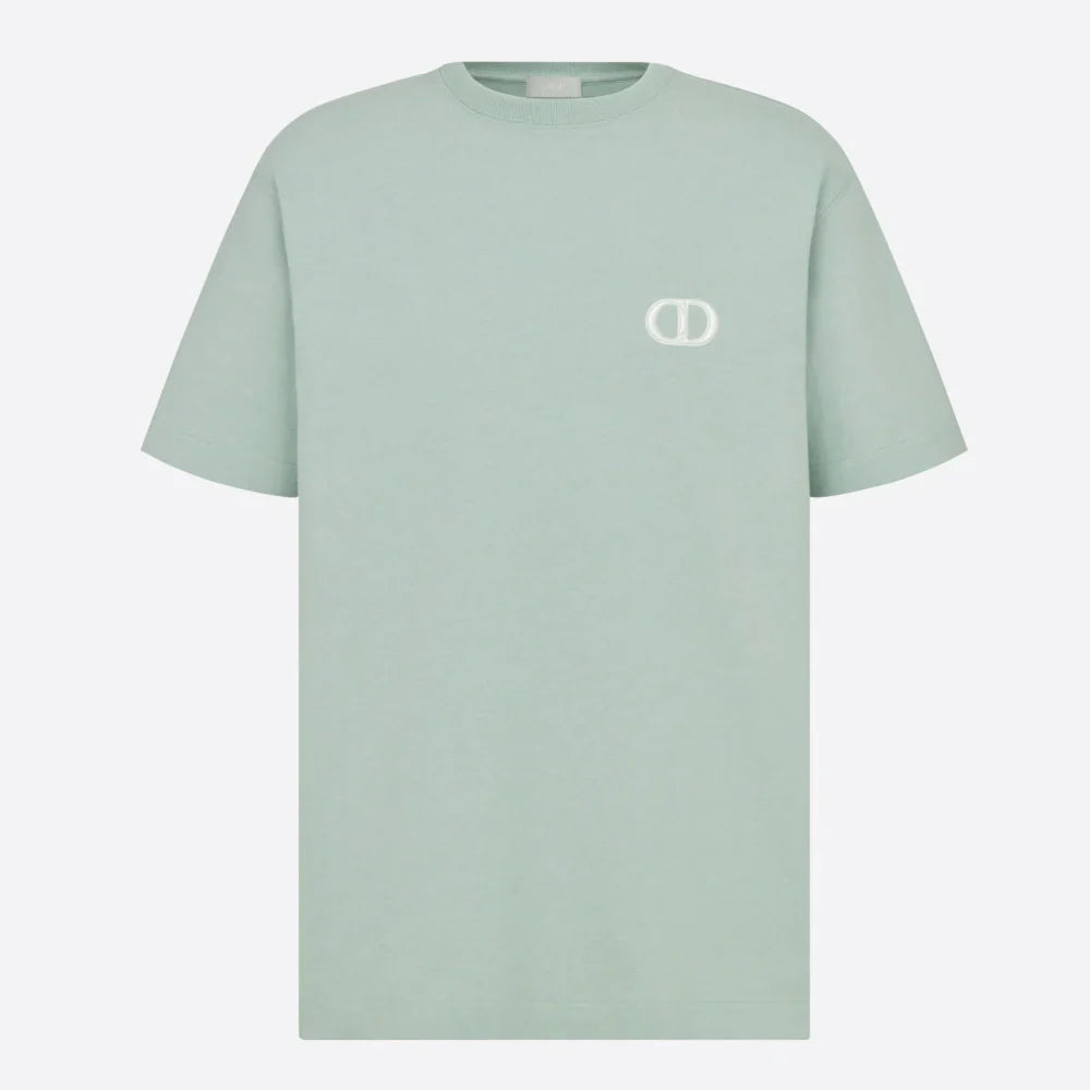 T-Shirt Christian Dior - CD Icon - Coupe Regular - Vert
