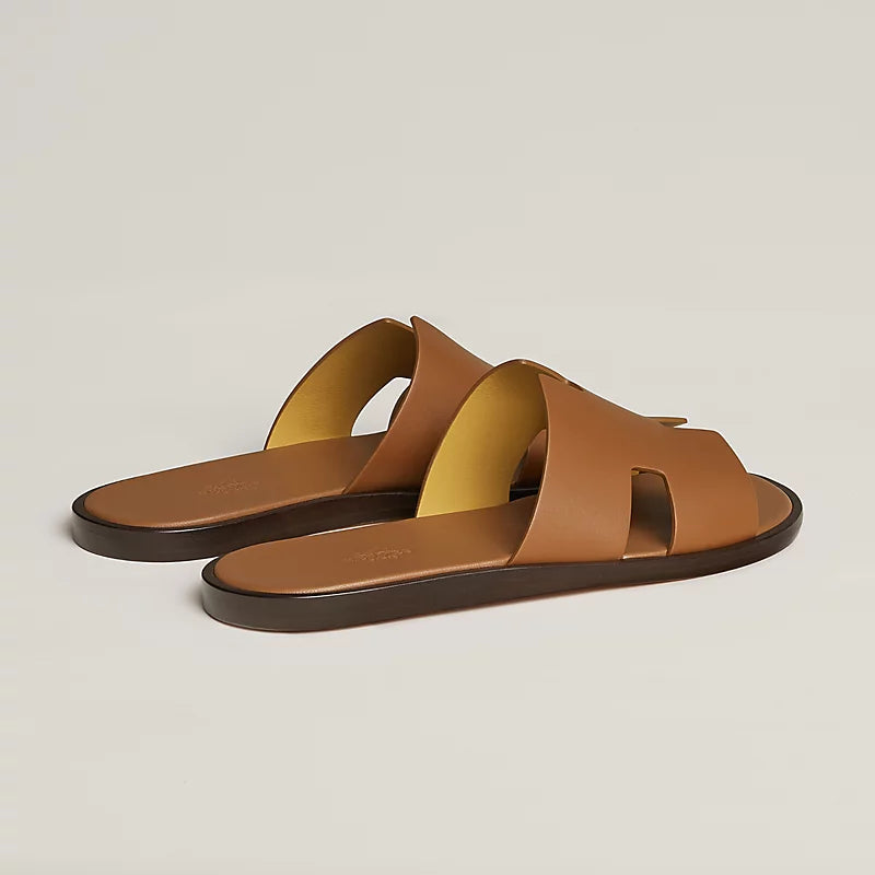 Sandales Hermes - Izmir - Marron