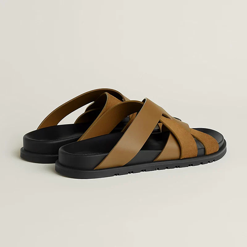 Sandales Hermes - Kazimir - Marron