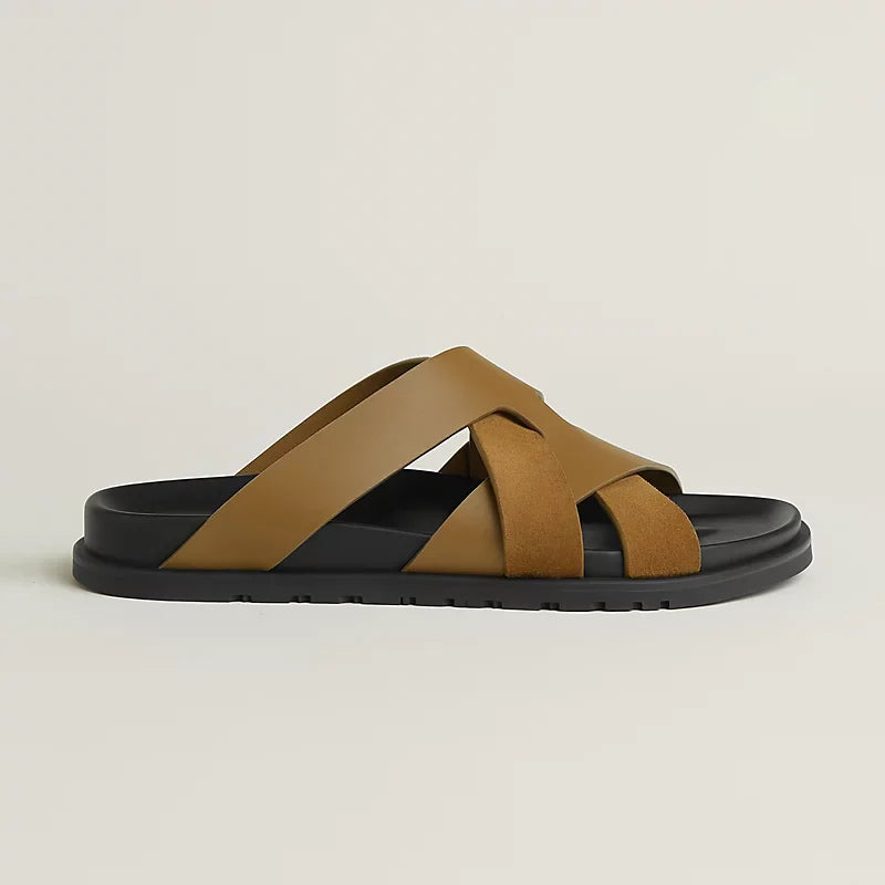 Sandales Hermes - Kazimir - Marron