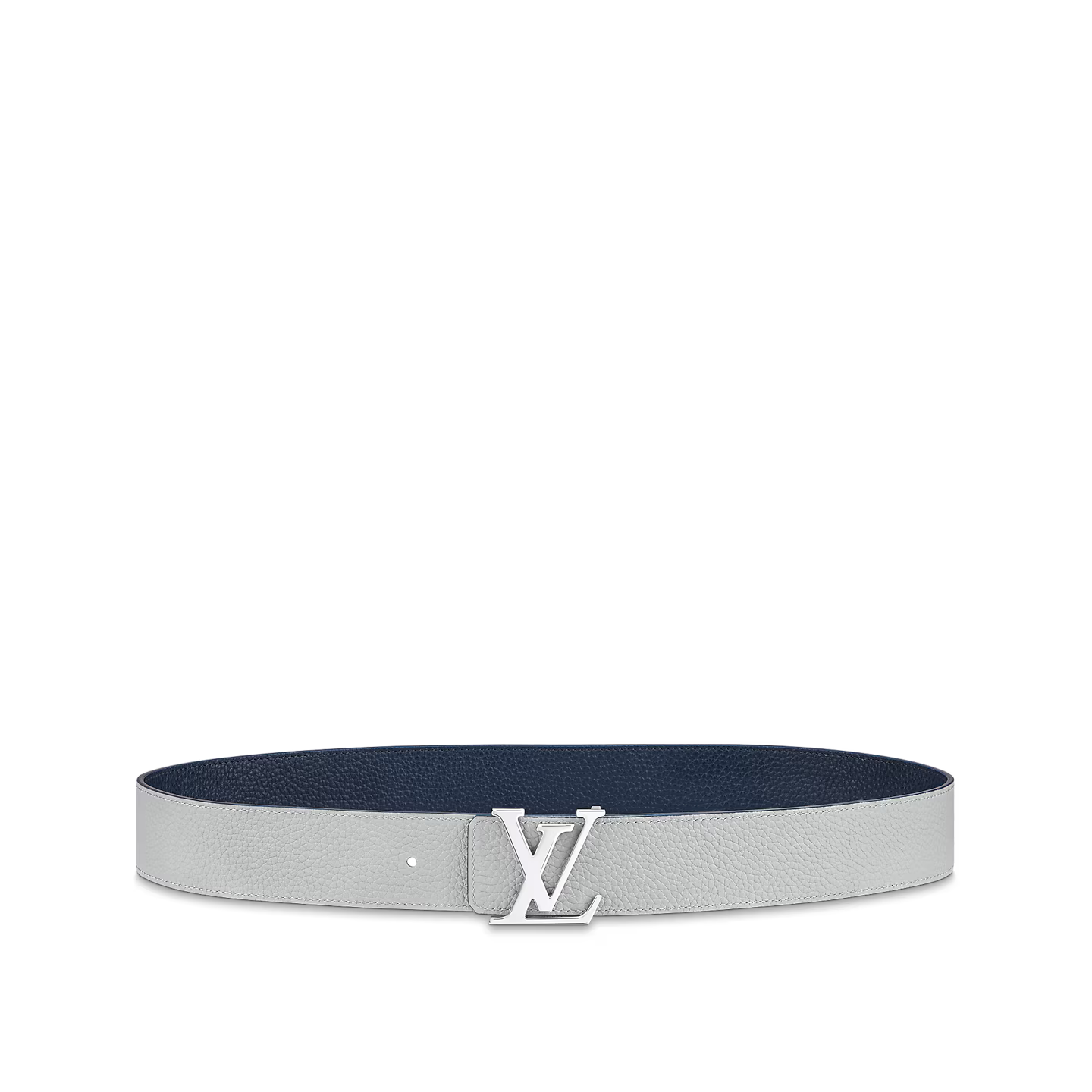 Ceinture Louis Vuitton - Initiales Taurillon 40mm Reversible - Bleu/Gris