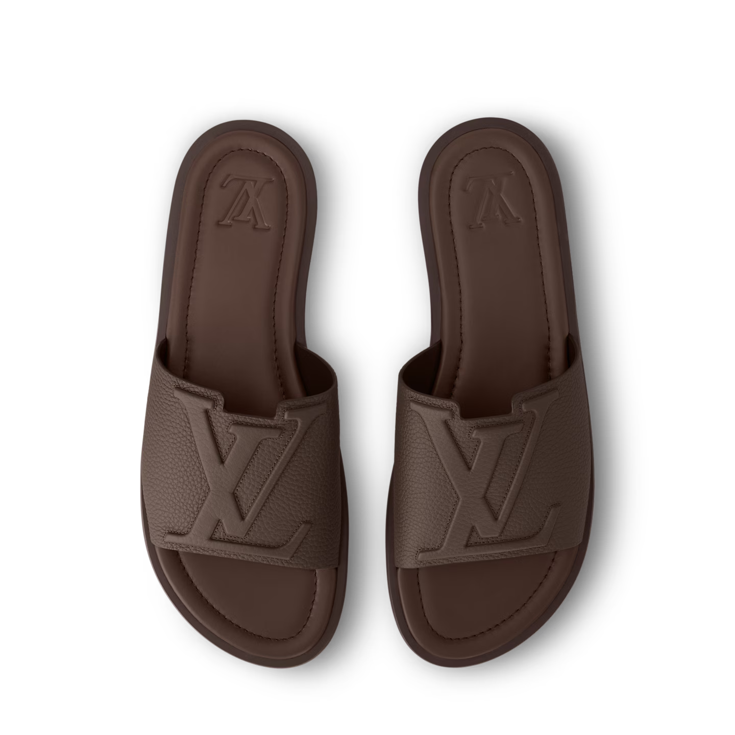 Sandales Louis Vuitton - Portofino - Marron Foncé
