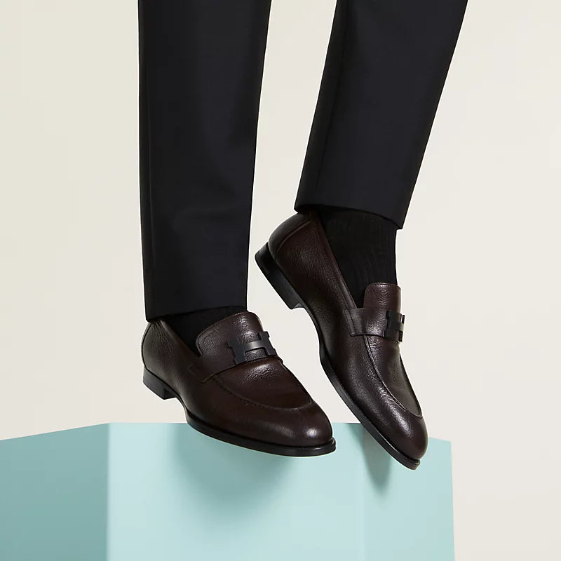 Mocassins Hermes - Honoré - Marron