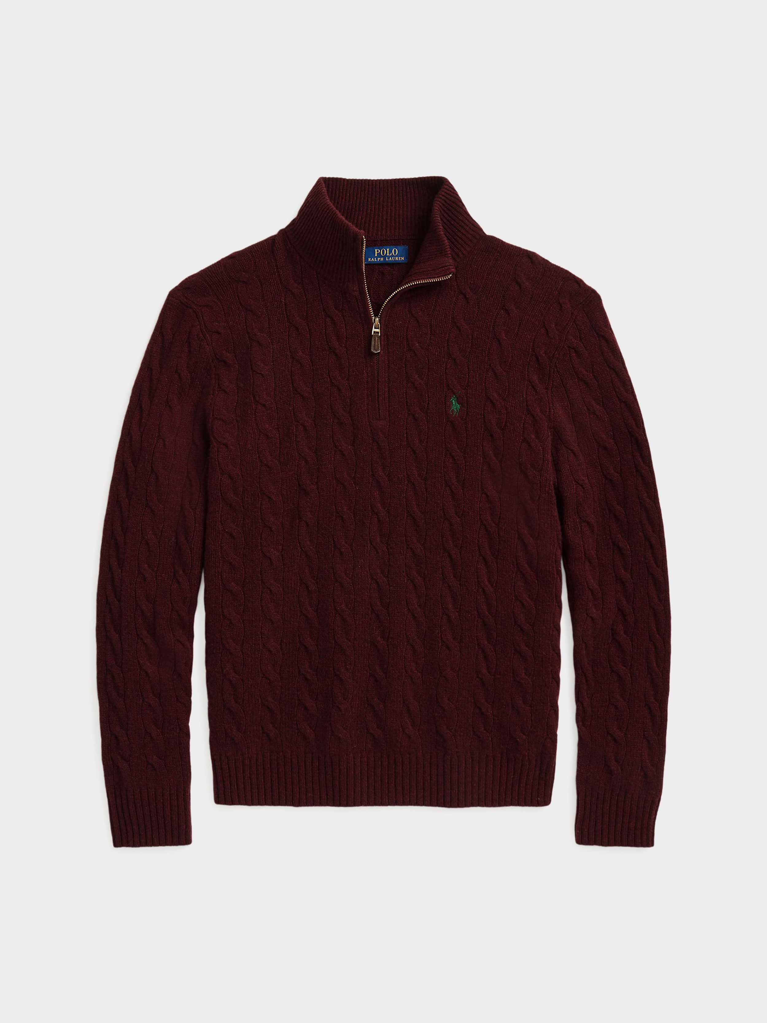 Polo Ralph Lauren - Men's Cable-Knit Wool-Cashmere Sweater