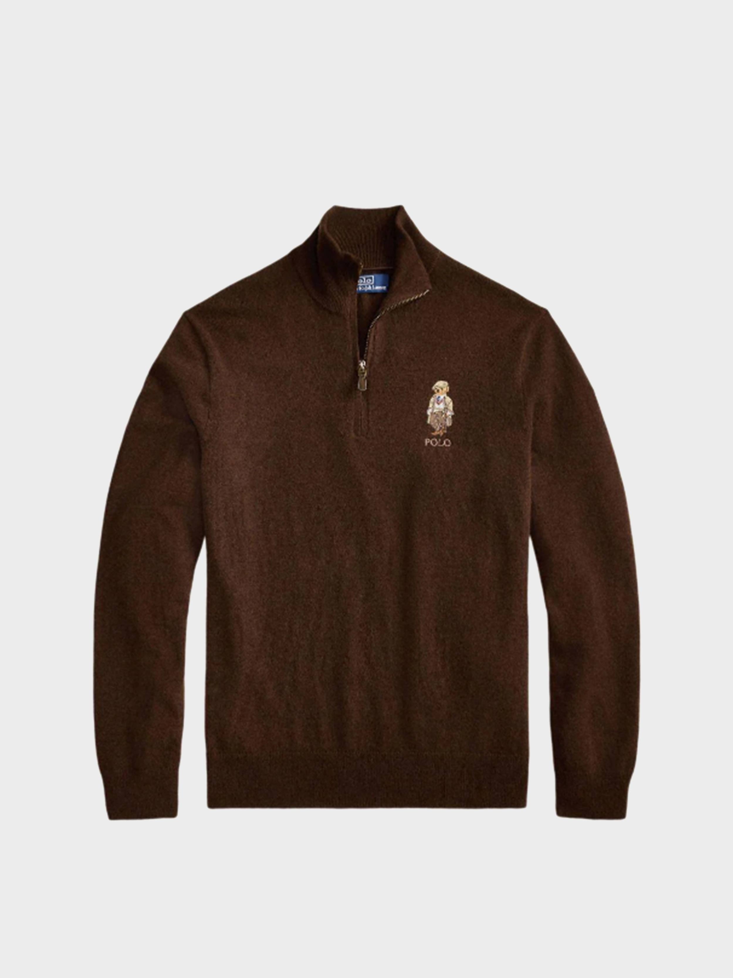 Polo Ralph Lauren - Men's Polo Bear Half-Zip Sweater