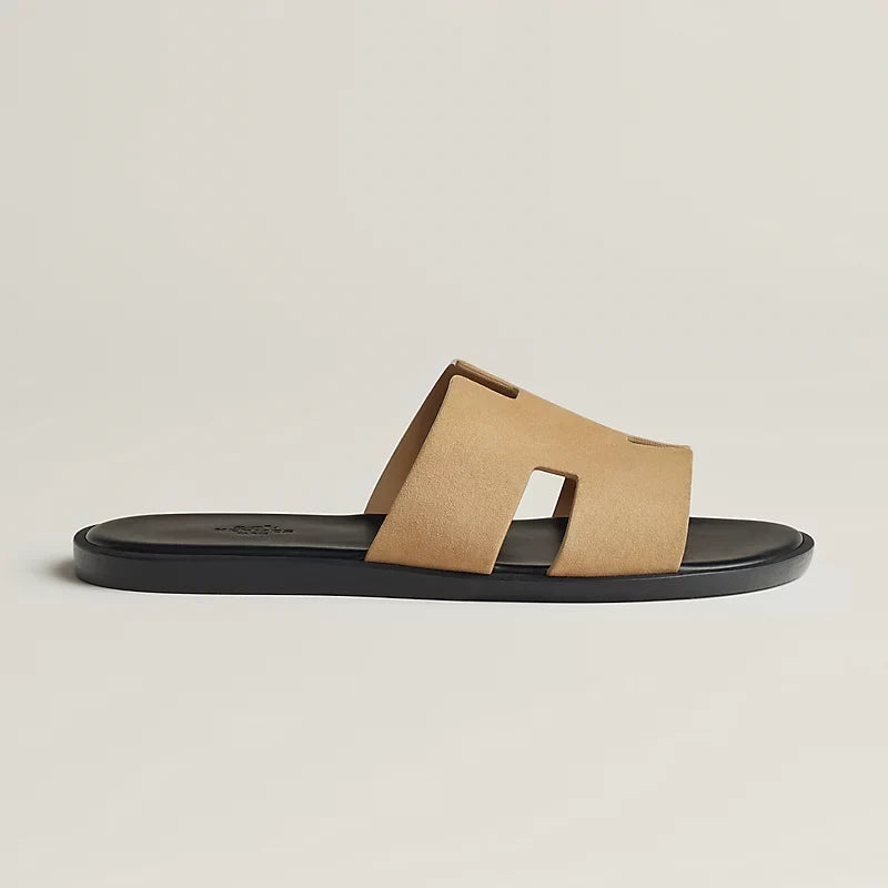 Sandales Hermes - Izmir - Beige Albâtre