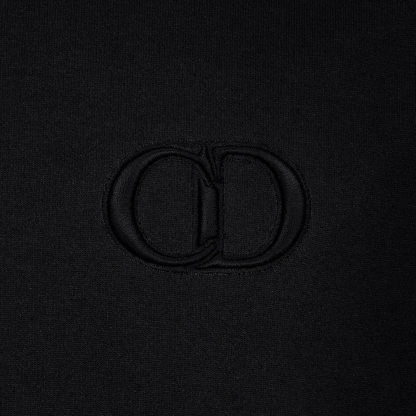 T-Shirt Christian Dior - CD Icon - Coupe Regular - Noir