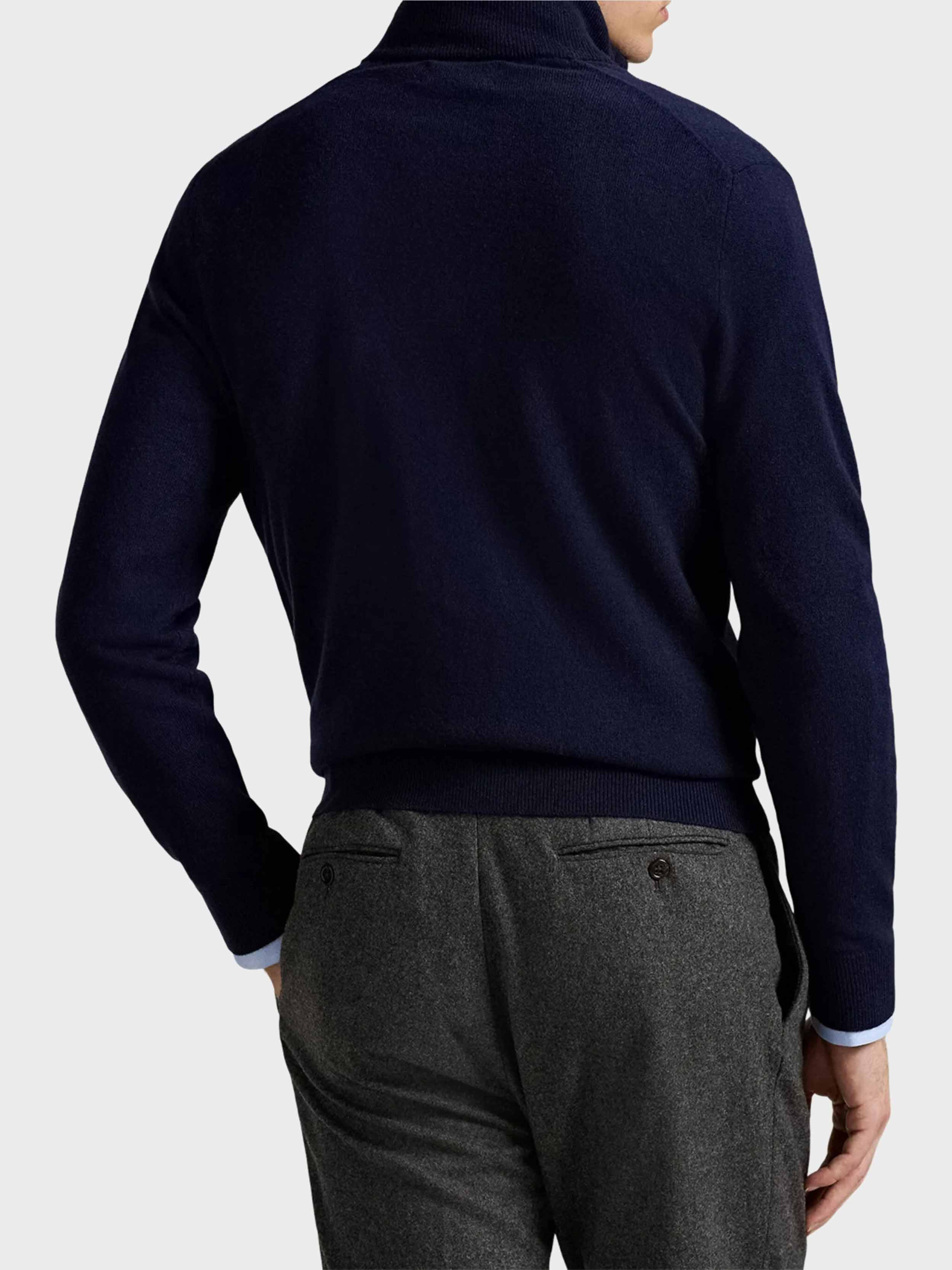 Polo Ralph Lauren - Men's Half-zip Sweatshirt With Embroidered Brand Logo