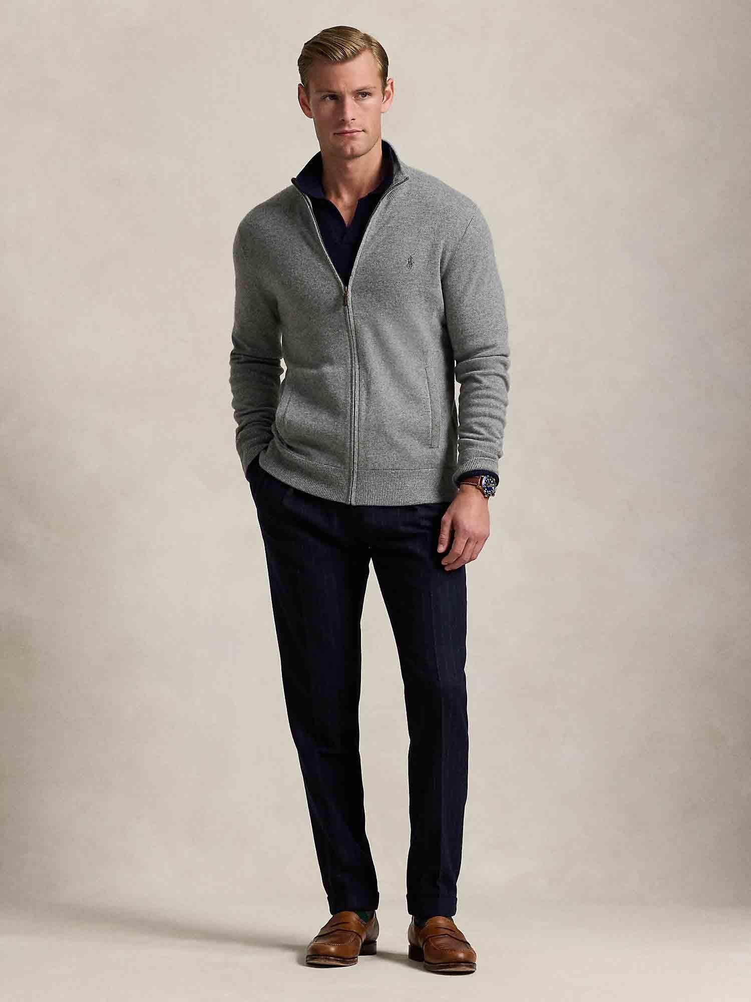 Polo Ralph Lauren - Wool Full-Zip Sweater