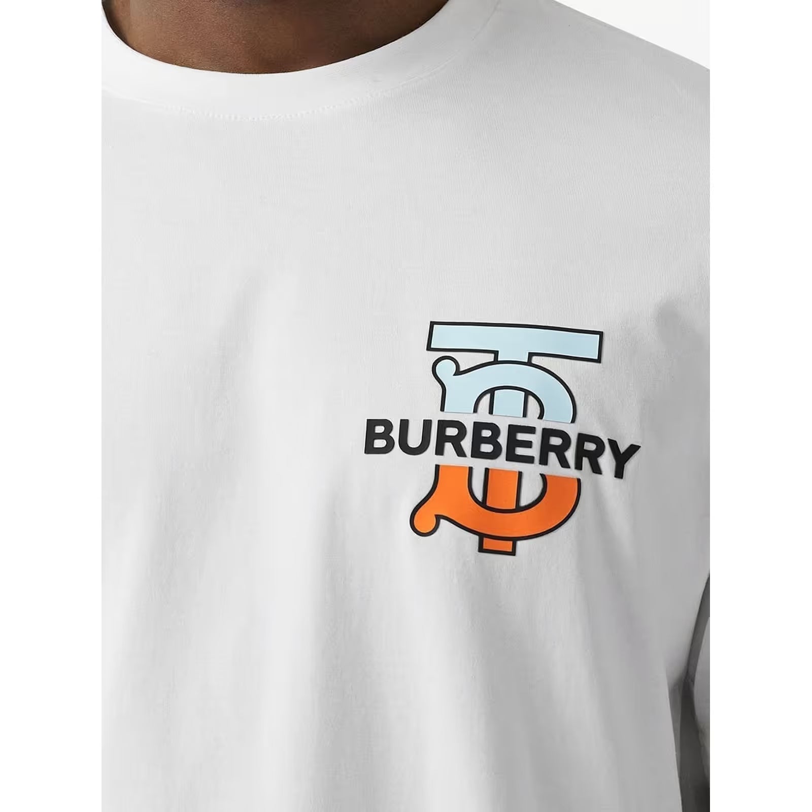 T-Shirt Burberry - Monogram Motif - Blanc