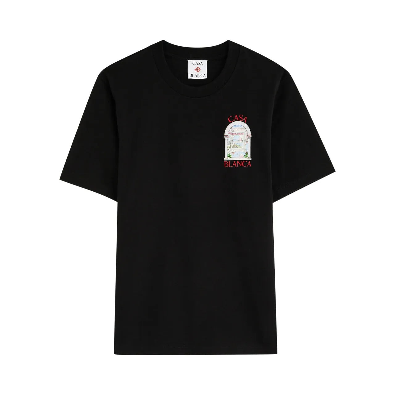 T-Shirt Casablanca - Le Passage - Noir