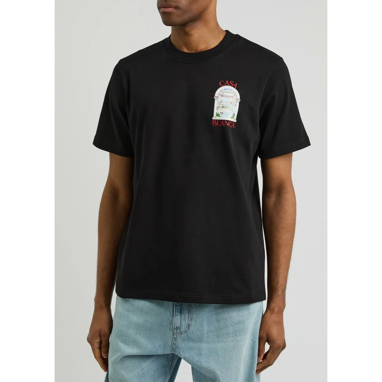T-Shirt Casablanca - Le Passage - Noir