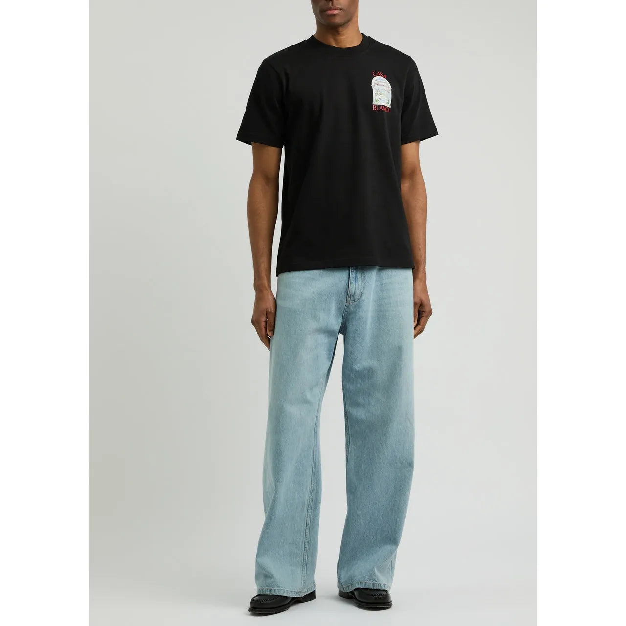 T-Shirt Casablanca - Le Passage - Noir