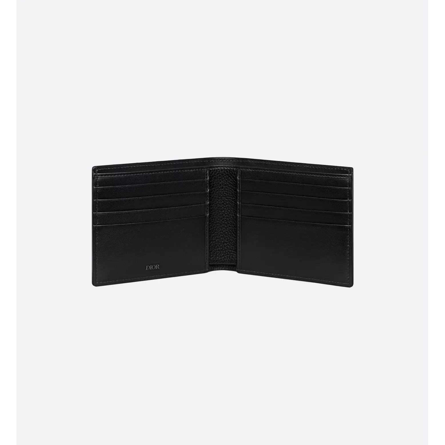 Portefeuille Dior - À deux volets Saddle - Noir