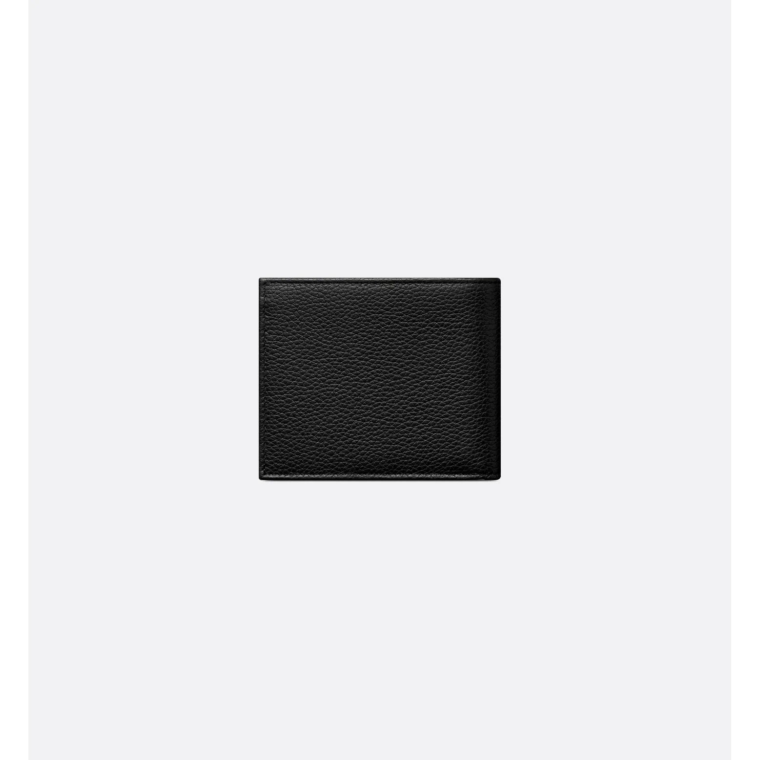 Portefeuille Dior - À deux volets - Cuir - Oblique beige et noir