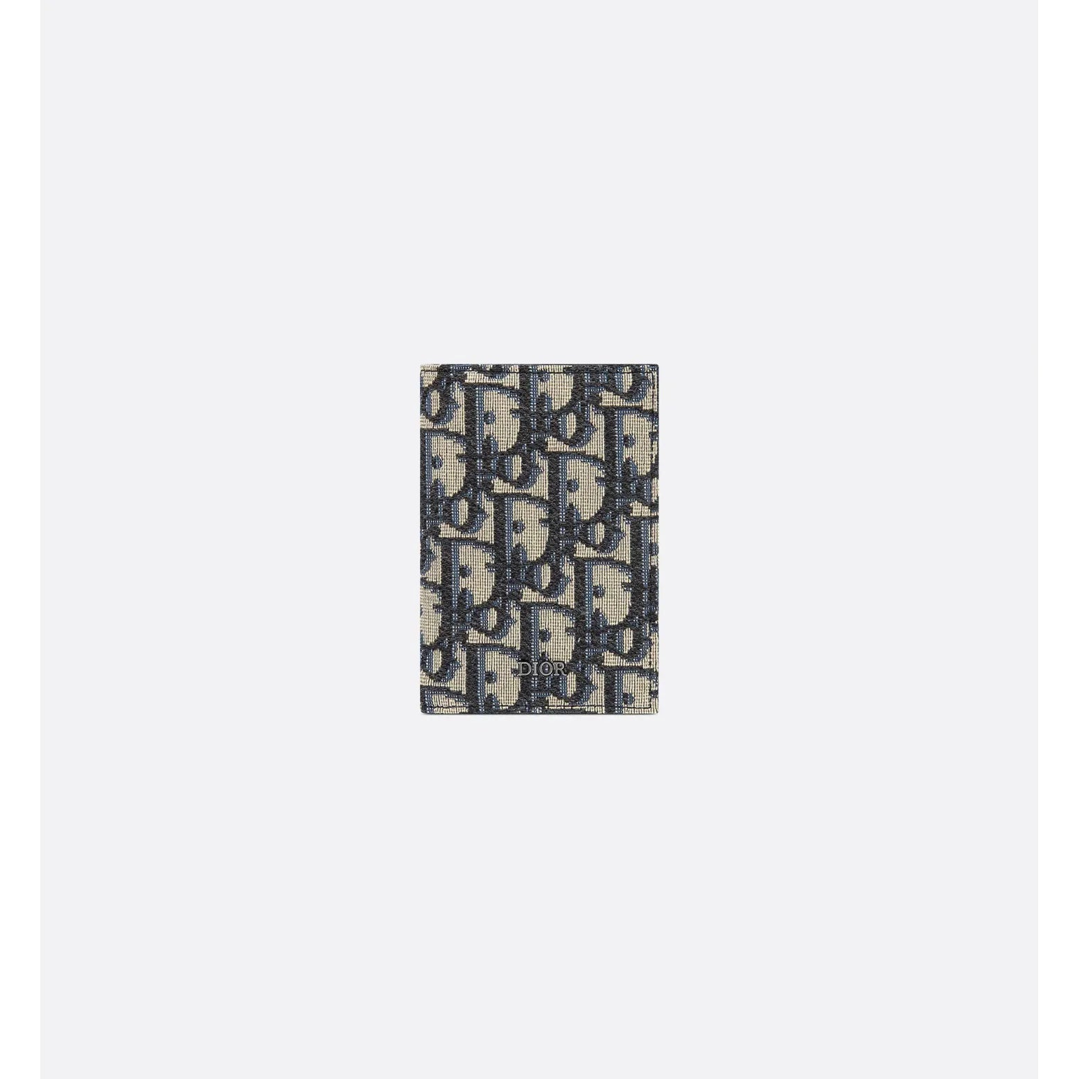 Porte-cartes Dior - à deux volets Saddle - Oblique beige et noir