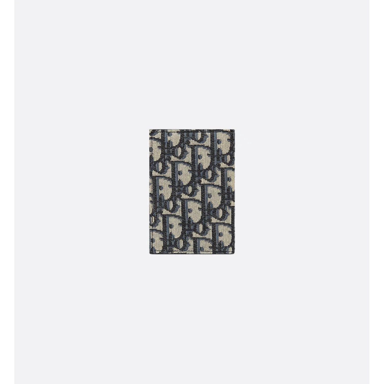 Porte-cartes Dior - à deux volets Saddle - Oblique beige et noir