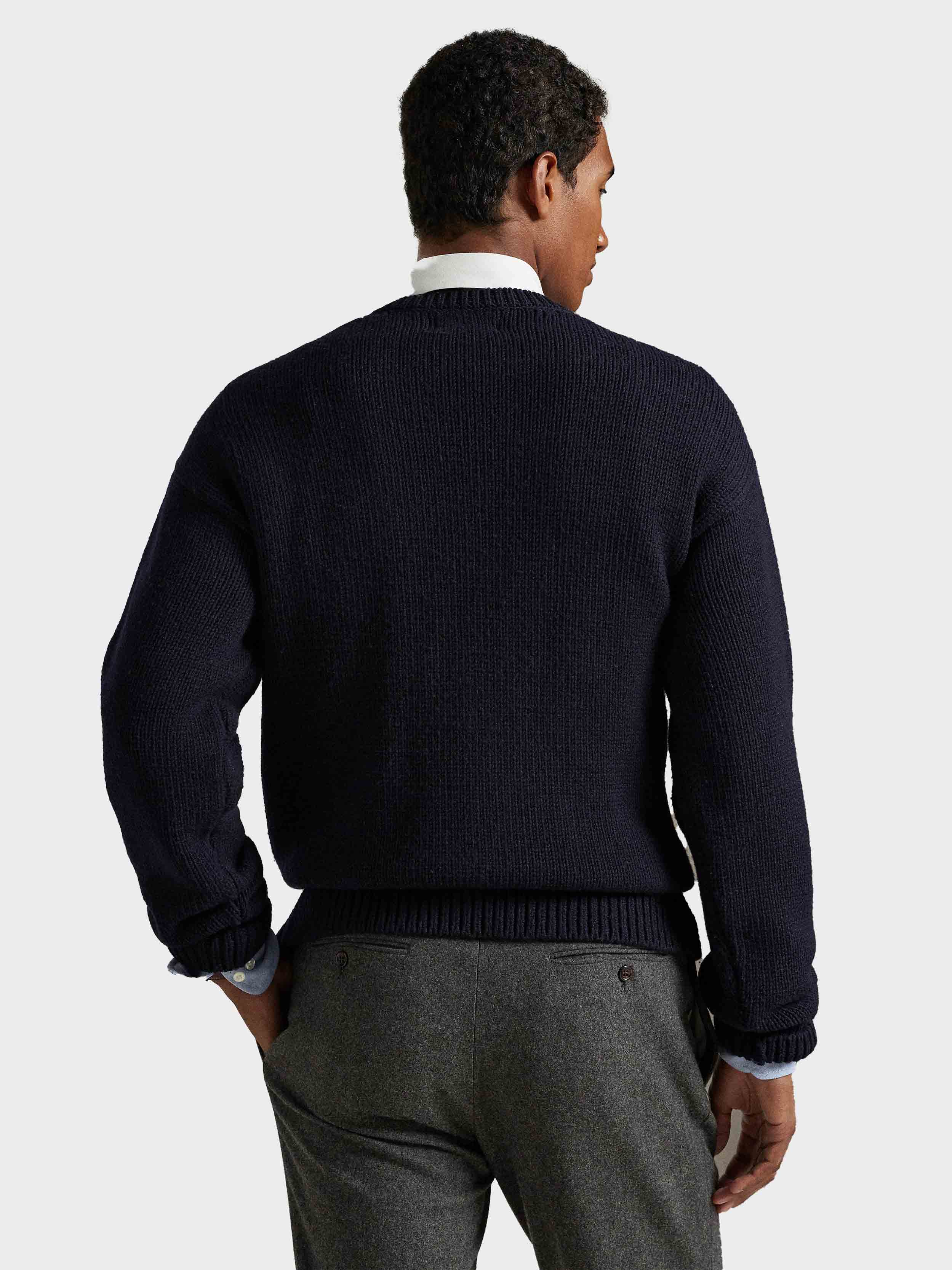 Polo Ralph Lauren - Men's Vintage Fit Wool Letter Sweater
