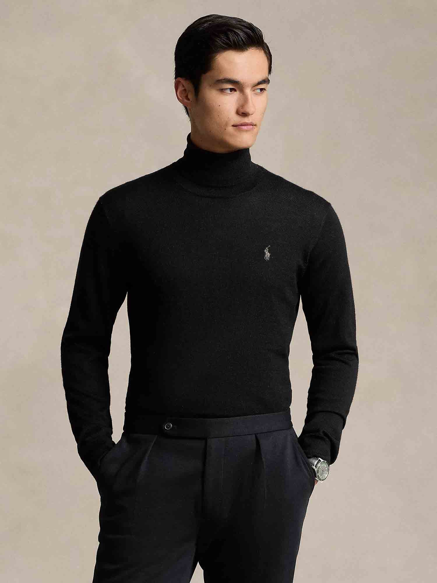 Polo Ralph Lauren - Washable Wool Turtleneck Sweater