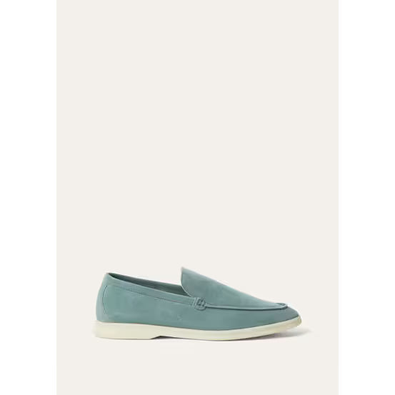 Mocassins Loro piana - Summer Walk Loafer - Bleu Ciel