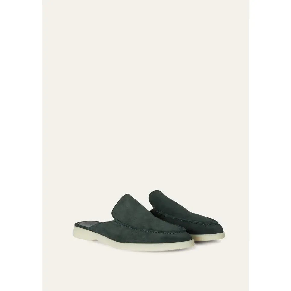 Mules Loro Piana - Walk Suede - Vert