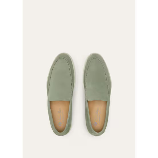 Mocassins Loro piana - Summer Walk Loafer - Vert