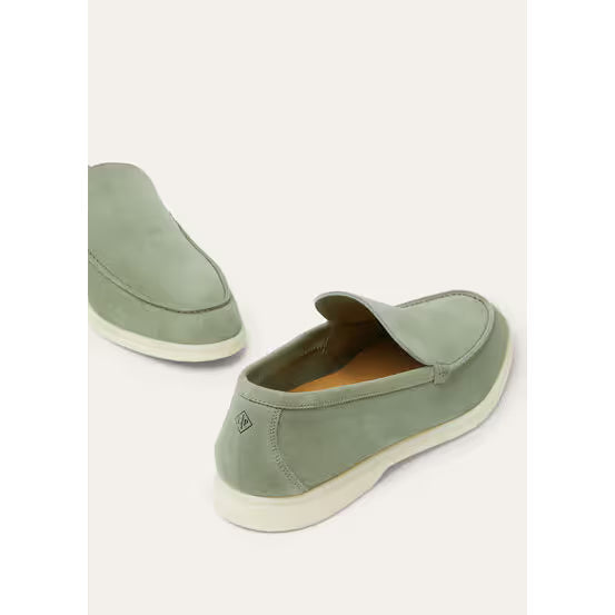 Mocassins Loro piana - Summer Walk Loafer - Vert