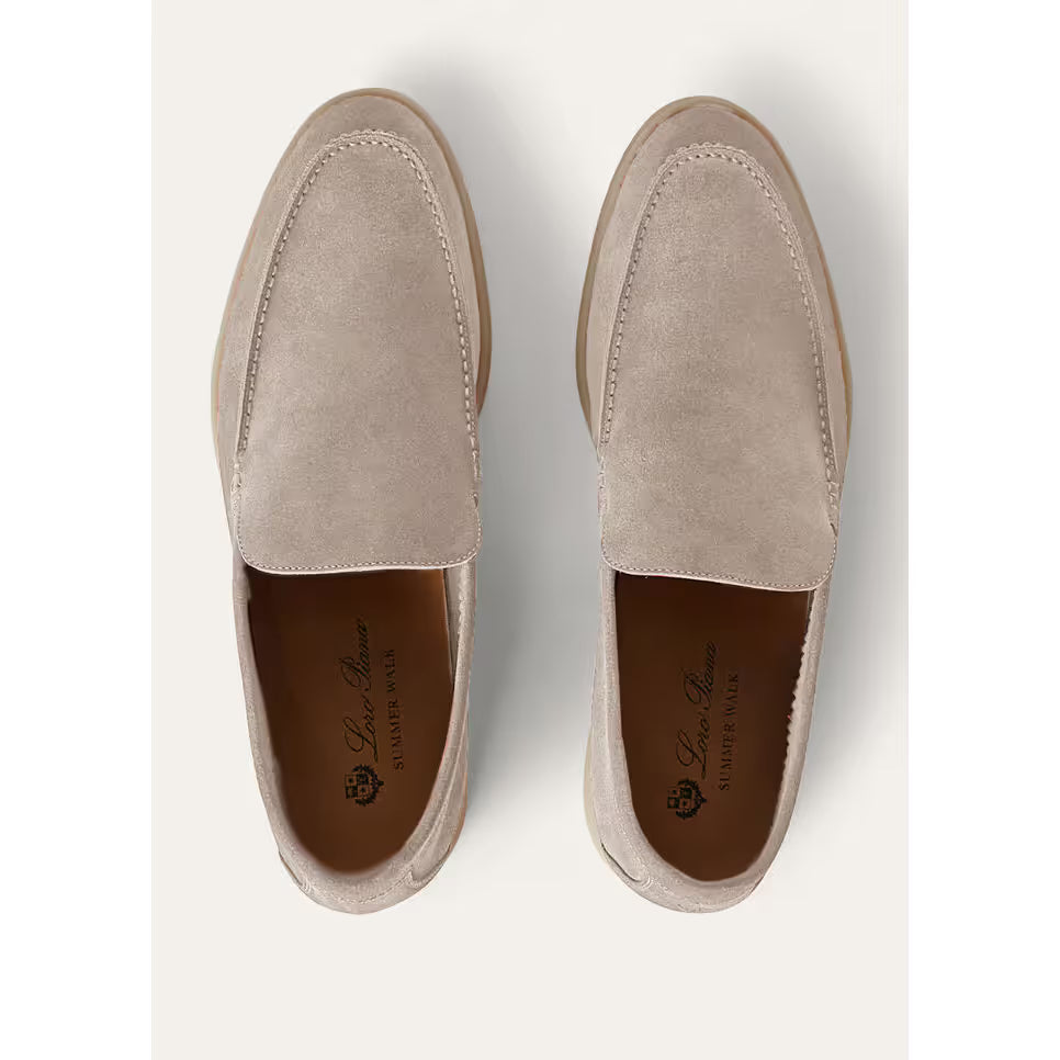 Mocassins Loro piana - Summer Walk Loafer - Gris