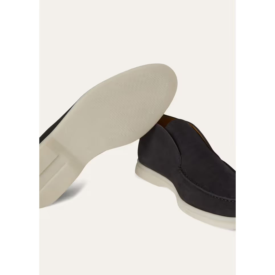 Bottillons Loro Piana - Open Walk - Noir