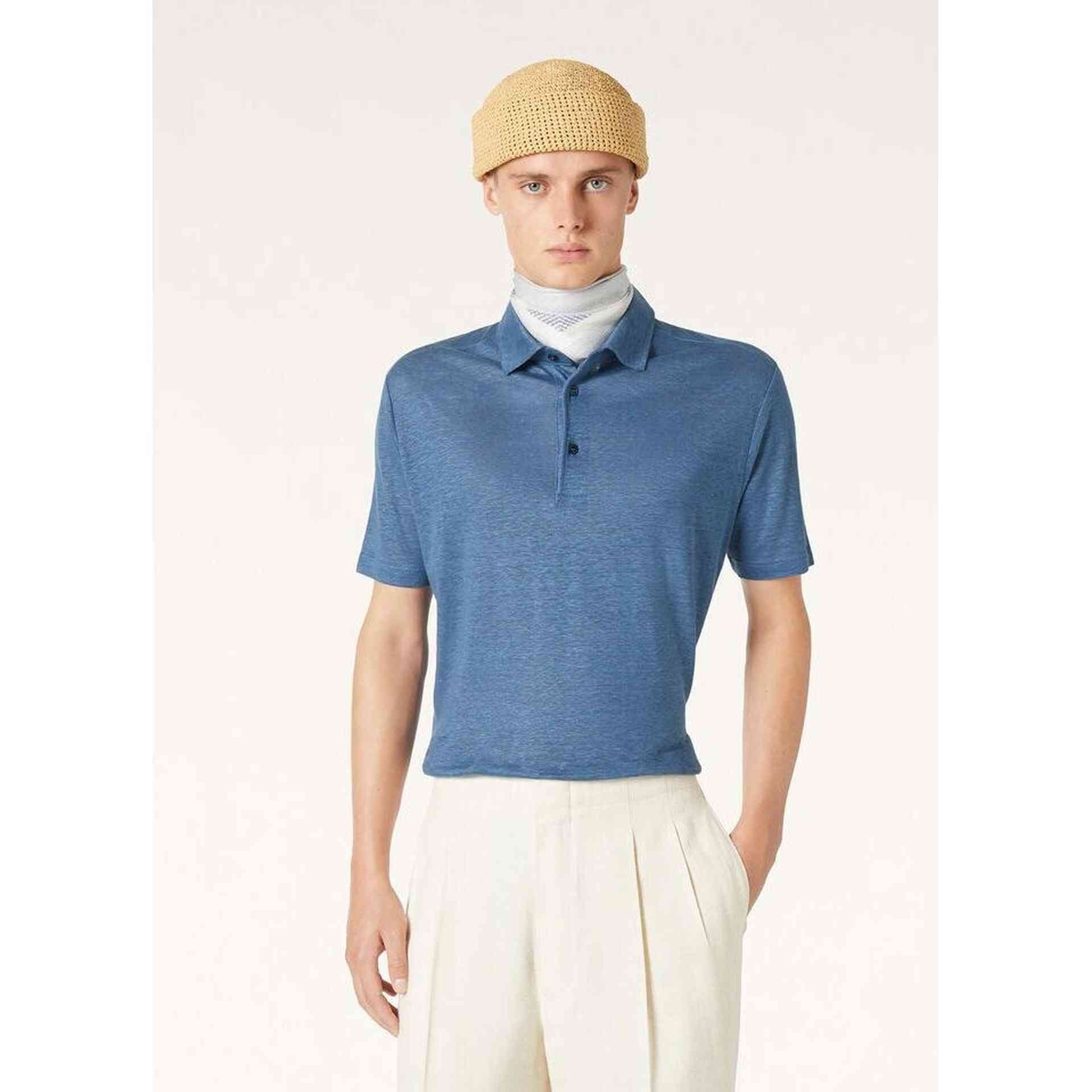 Polo Loro Piana - Lin - Bleu