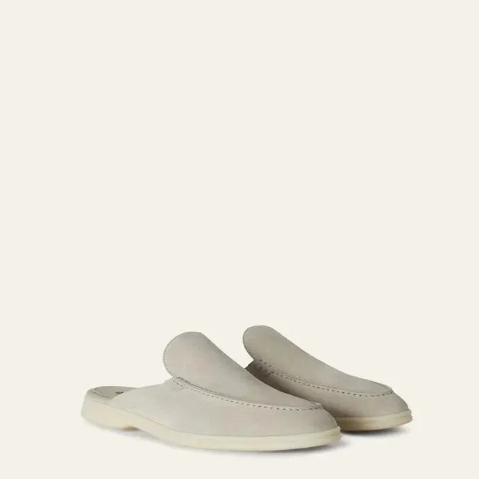 Mules Loro Piana - Walk Suede - Beige
