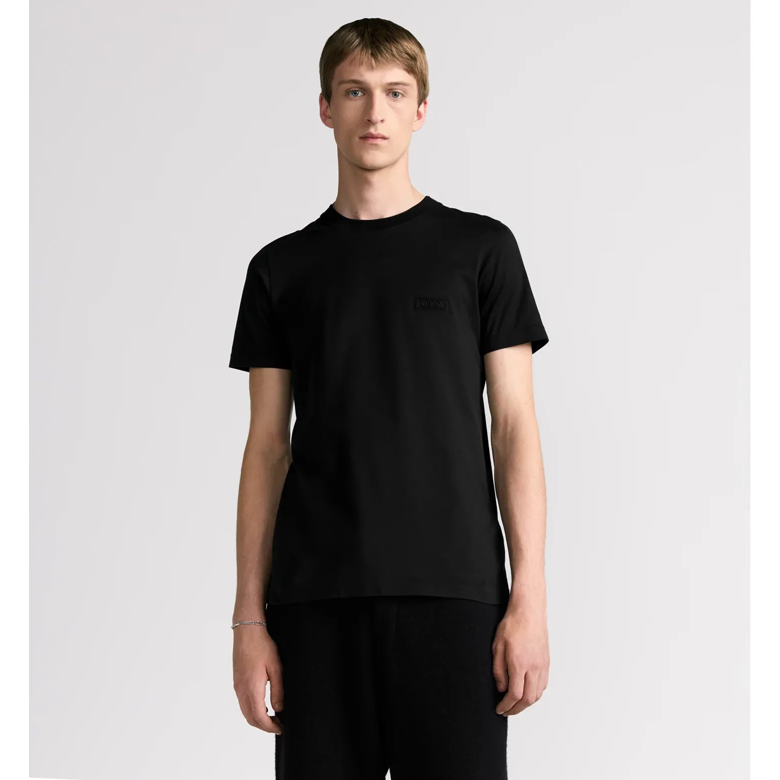T-Shirt Christian Dior - Icon - Coton - Coupe Regular - Noir