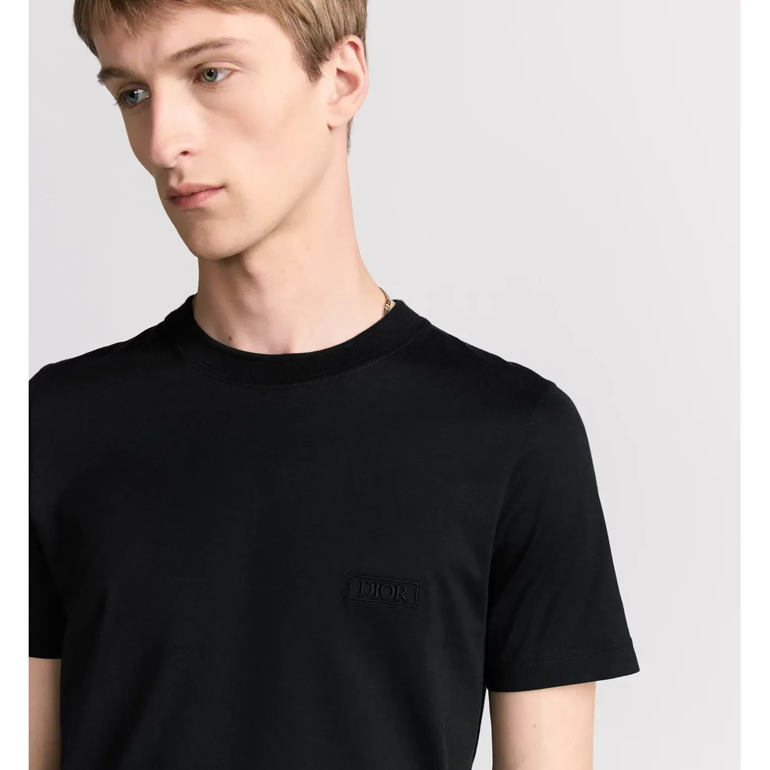 T-Shirt Christian Dior - Icon - Coton - Coupe Regular - Noir