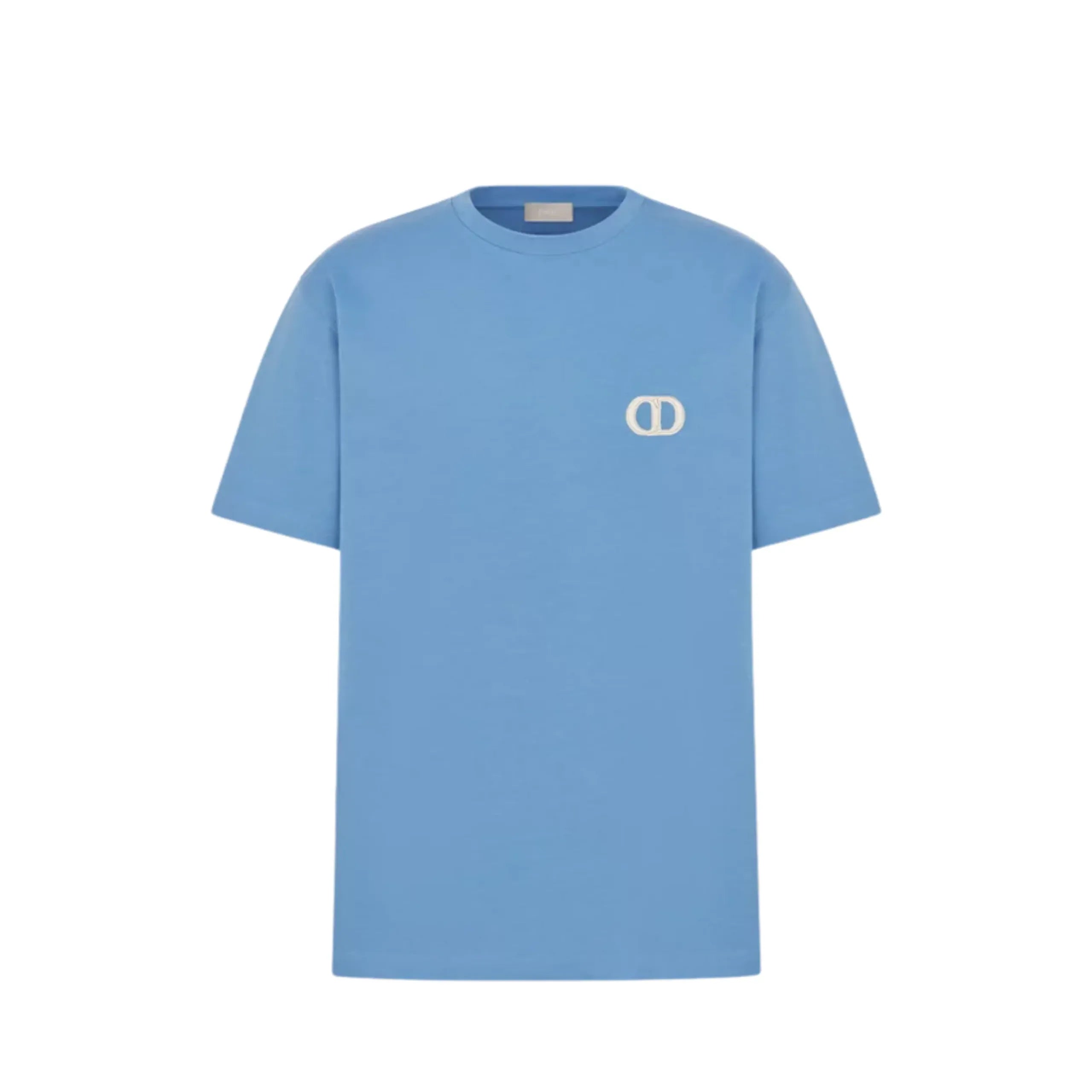 T-Shirt Christian Dior - CD Icon - Coupe Regular - Bleu