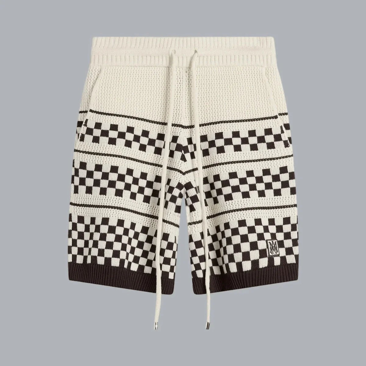 Ensemble Amiri - Laine - Blanc/Brun