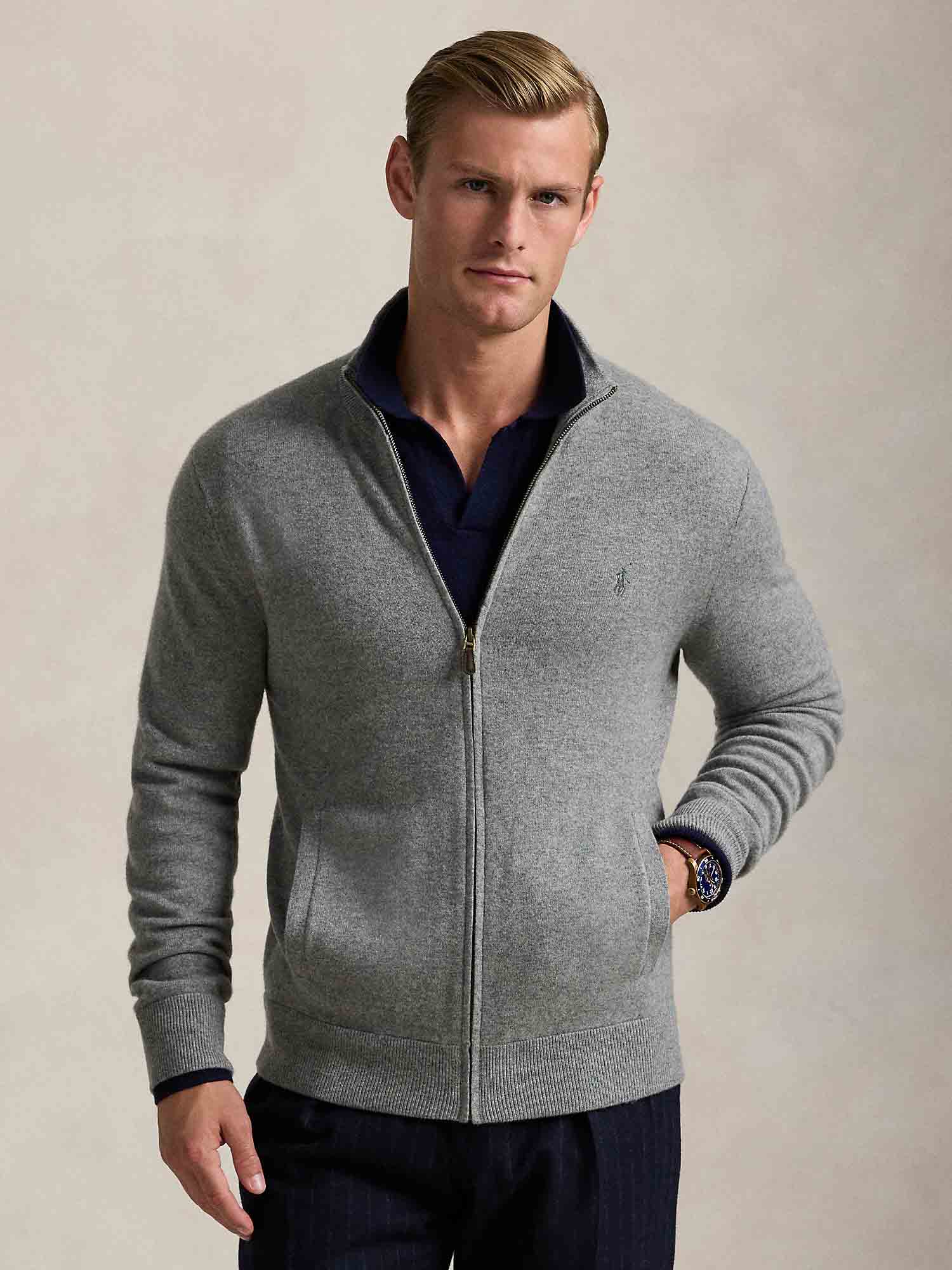 Polo Ralph Lauren - Wool Full-Zip Sweater