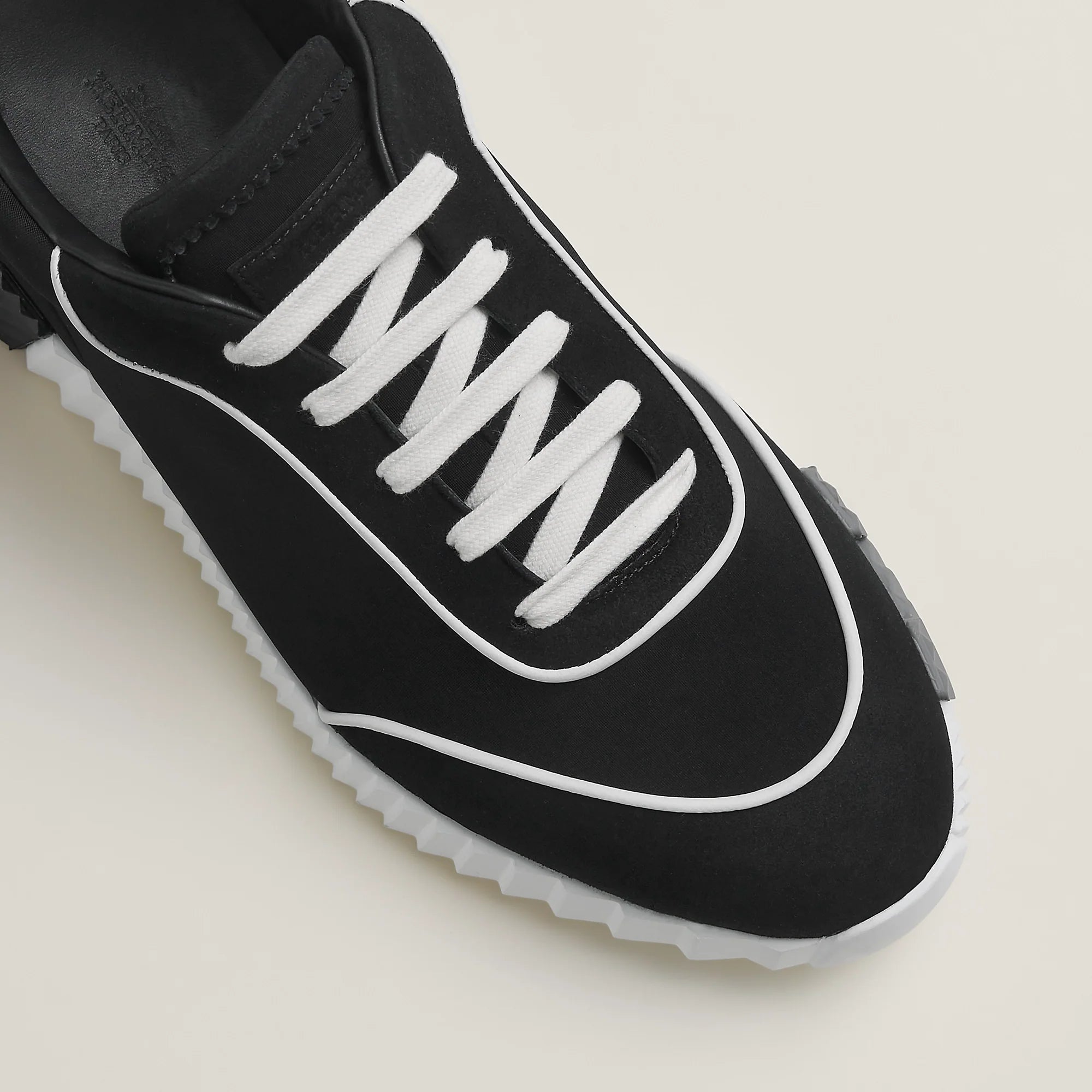 Espadrilles Hermes - Bouncing - Noir Foncé/Blanc
